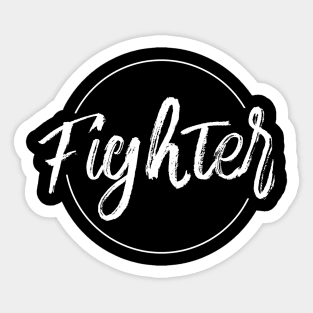 Fighter Sticker